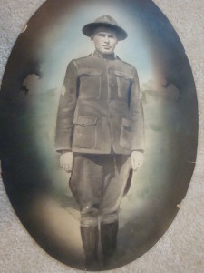 My grandfather during WWI